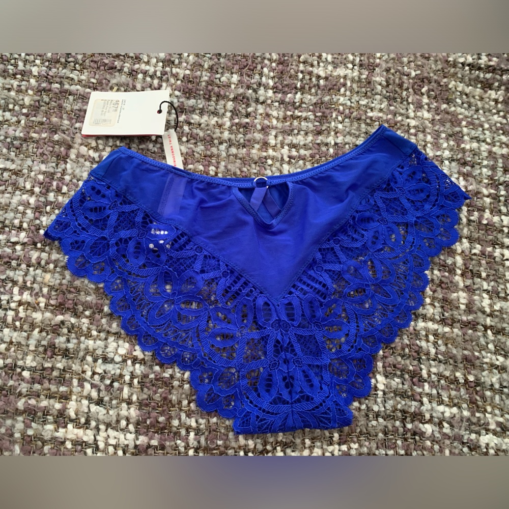 NWT primadonna first night electric blue underwear